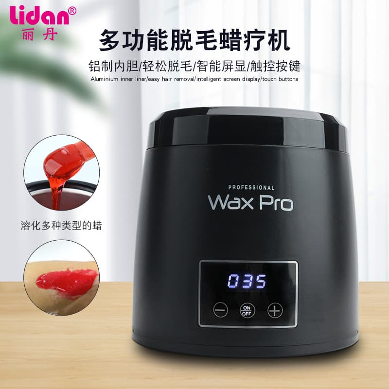 Large Capacity 500CC Wax Heating Machine Wax Therapy Device Digital Display Screen For Home Use