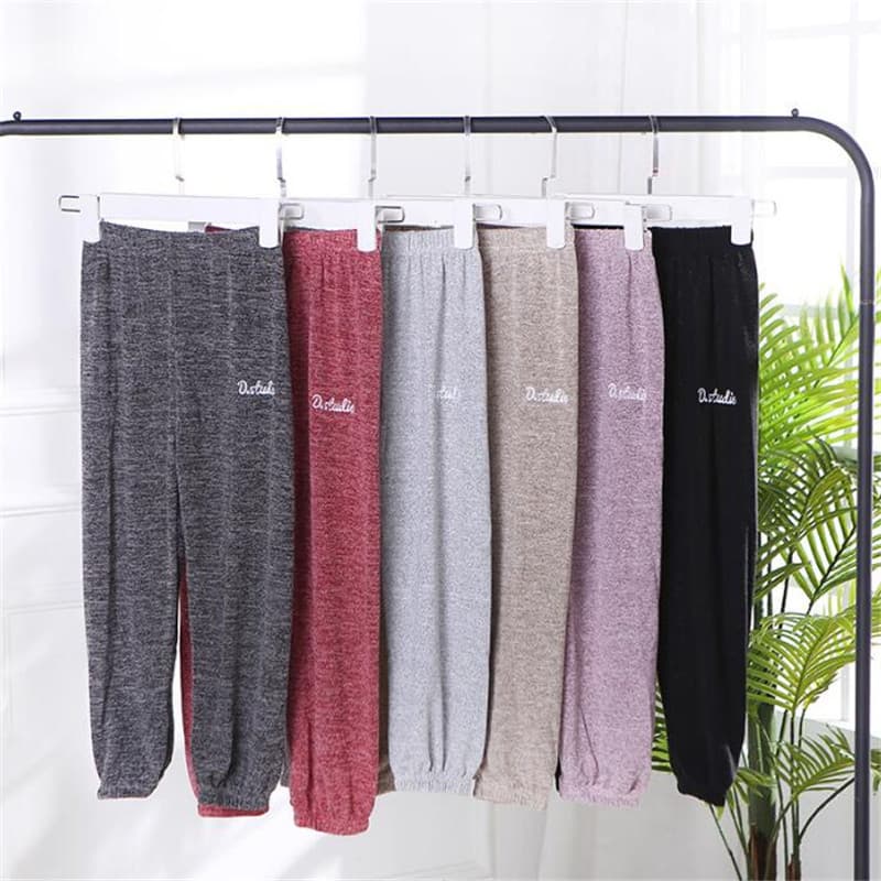 Custom processing of new summer children's lantern pants, toddler sleep pants, baby mosquito-proof pants, unisex casual long pants
