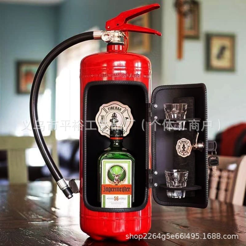 New Cross-Border Fire Extinguisher Mini Bar Wine Cabinet Sideboard Liquor Cabinet
