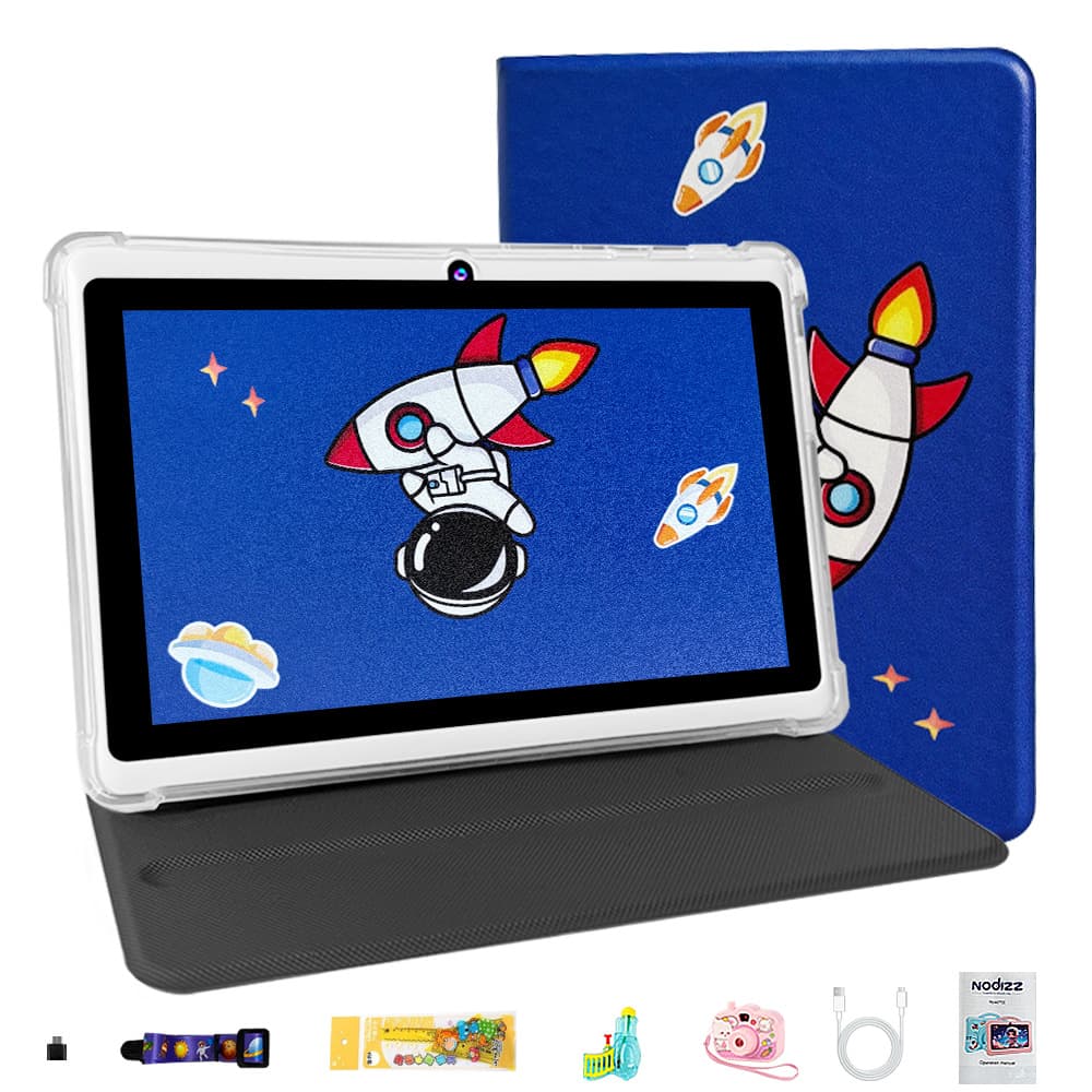 Cross-border exclusive supply of Npad710 children's tablet computer, dual camera early education learning machine, astronaut foreign trade wholesale