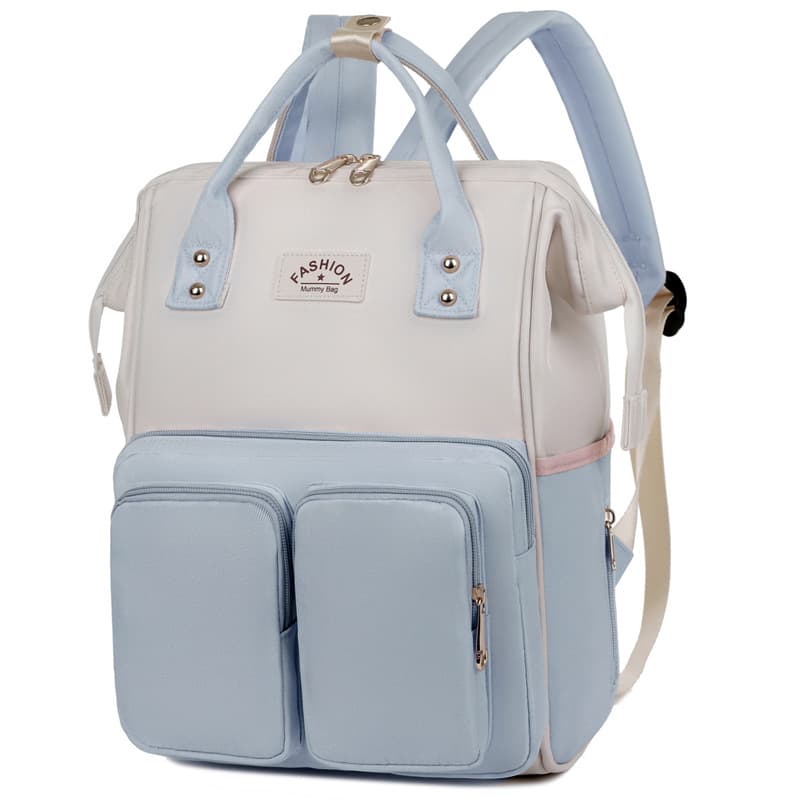 New Mom Diaper Bag Backpack, Large Capacity, Lightweight, Winter Outing