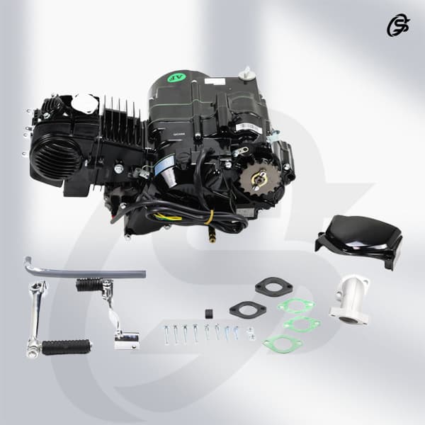 Motorcycle Parts Accessories Repair Parts Engine 140CC Black Yinxiang Engine Kick Start