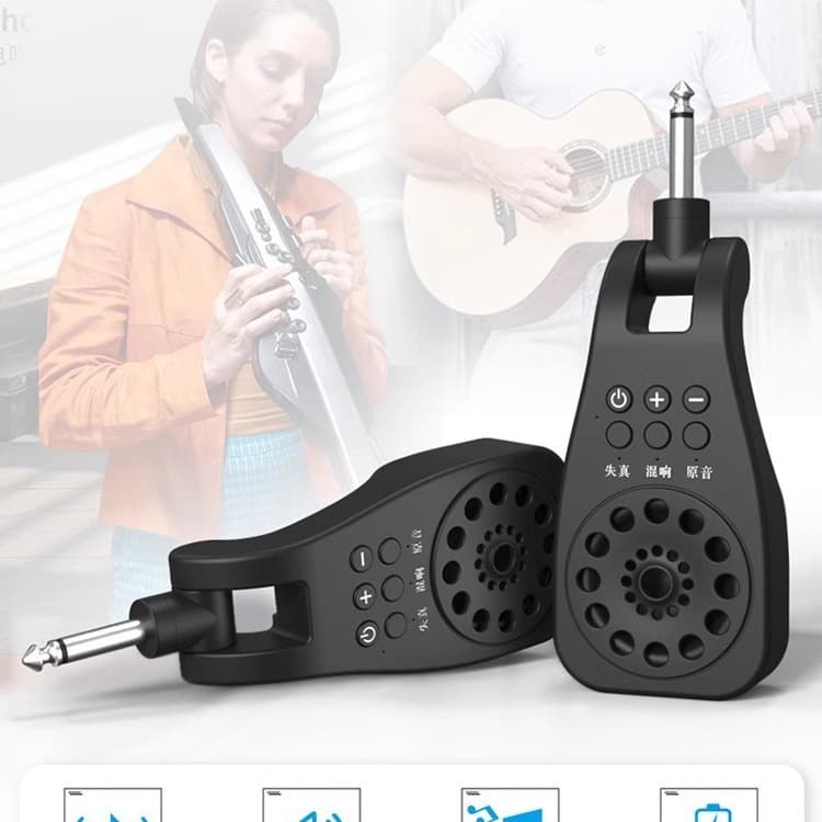 M600 Plug-in Bluetooth Effects Pedal for Electric Wind Instrument, Electric Guitar, Speaker Amplifier, Roland Guitar with Amplifier
