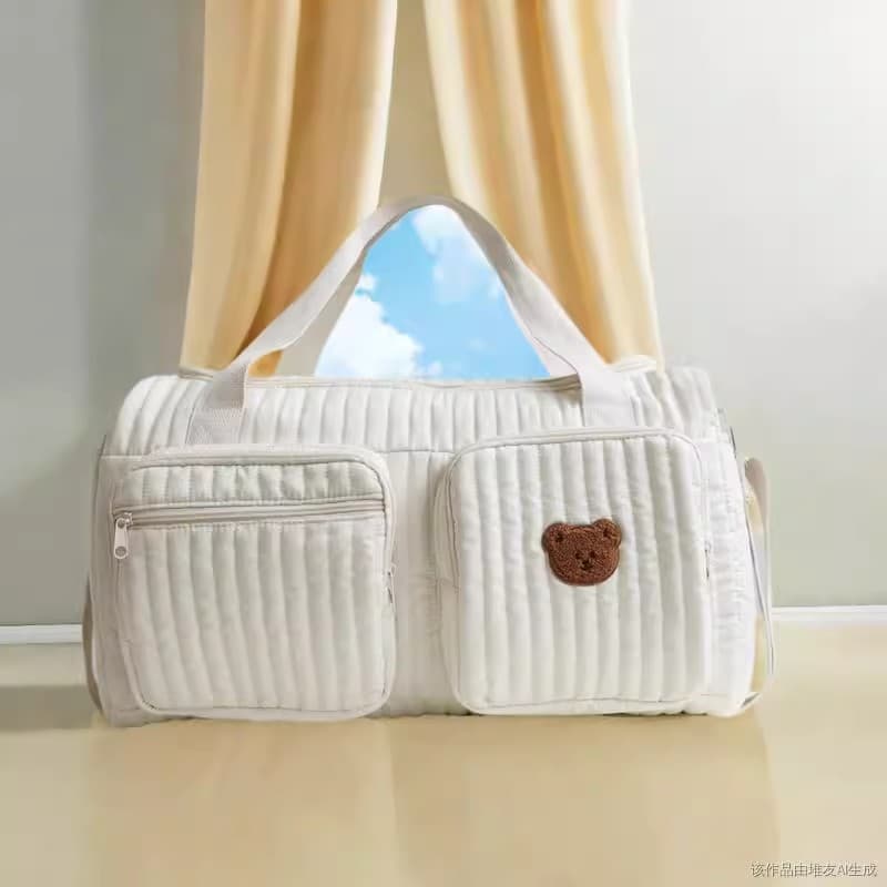 Hot Selling Korean Mummy Bag Large Capacity Lightweight Travel Luggage Bag for Pregnant Women Hospital Hospital and Maternity Storage Bag