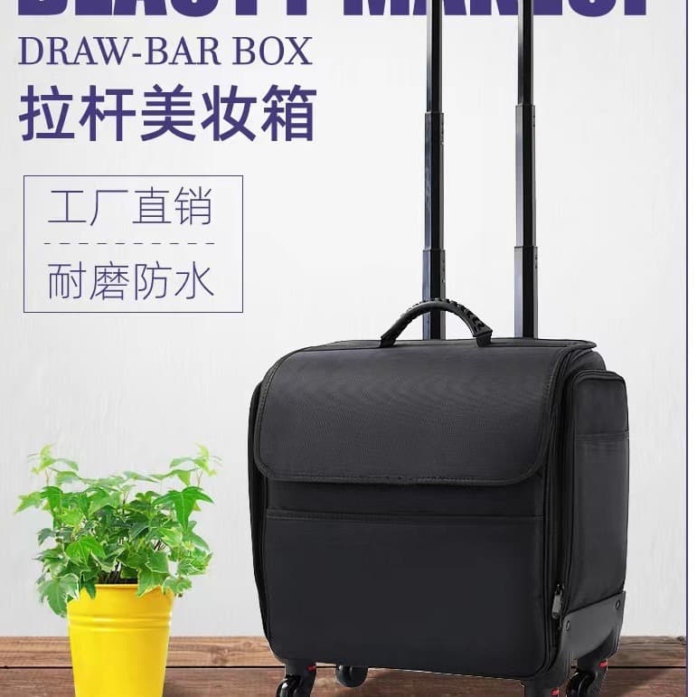Makeup Case Tool Box Storage Box Makeup Artist Trolley Bag Large Capacity Luggage Mobile Beauty Case
