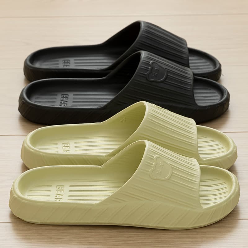 2025 Home Slippers for Men Summer Indoor Anti-Slip Bathroom Cloud-Like EVA Thick-Soled Sandals for Outdoor Wear