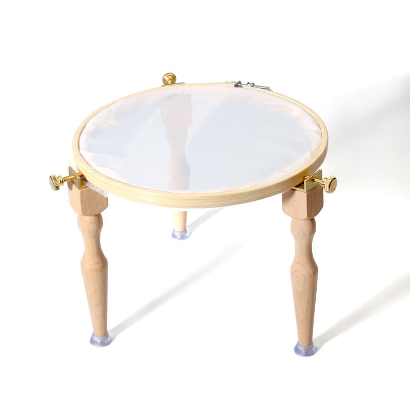 Embroidery Hoop Legs, Hoop Riser, Desktop Embroidery Frame Support Stand for Embroidery Method