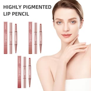 zephoco Matte Lip Liner & Lip Gloss Natural Color Smooth Lip Contouring Daily Commute Convenient Lip Gloss
