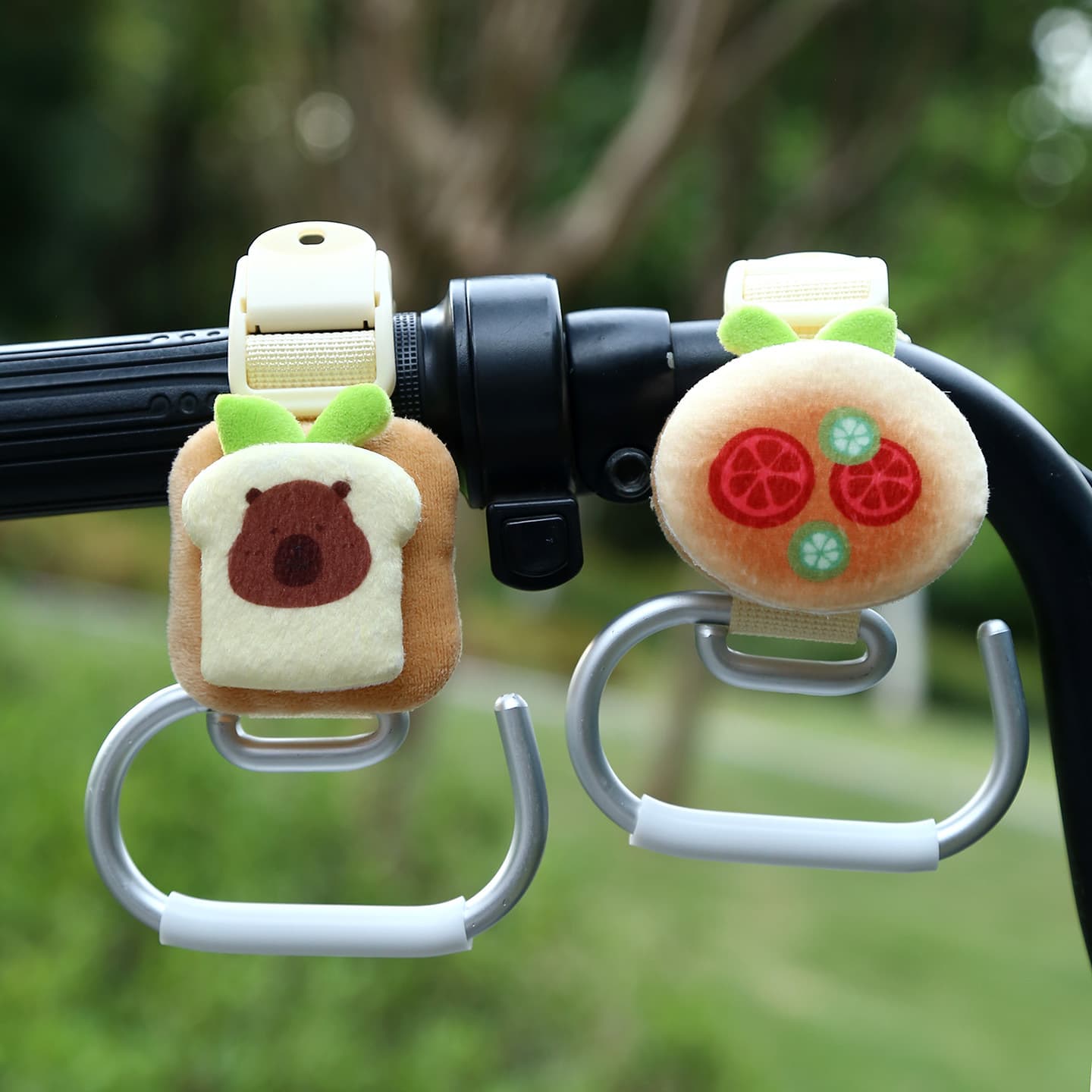 Best-selling New Cross-border E-bike Hook Front Universal Hook Cartoon Cute Baby Stroller Load-bearing Hook