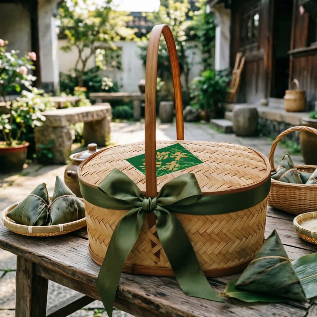 2026 New Duck Egg Gift Box Zongzi Gift Packaging Box Empty Box Premium Dragon Boat Festival Handheld Box Zongzi Gift Box
