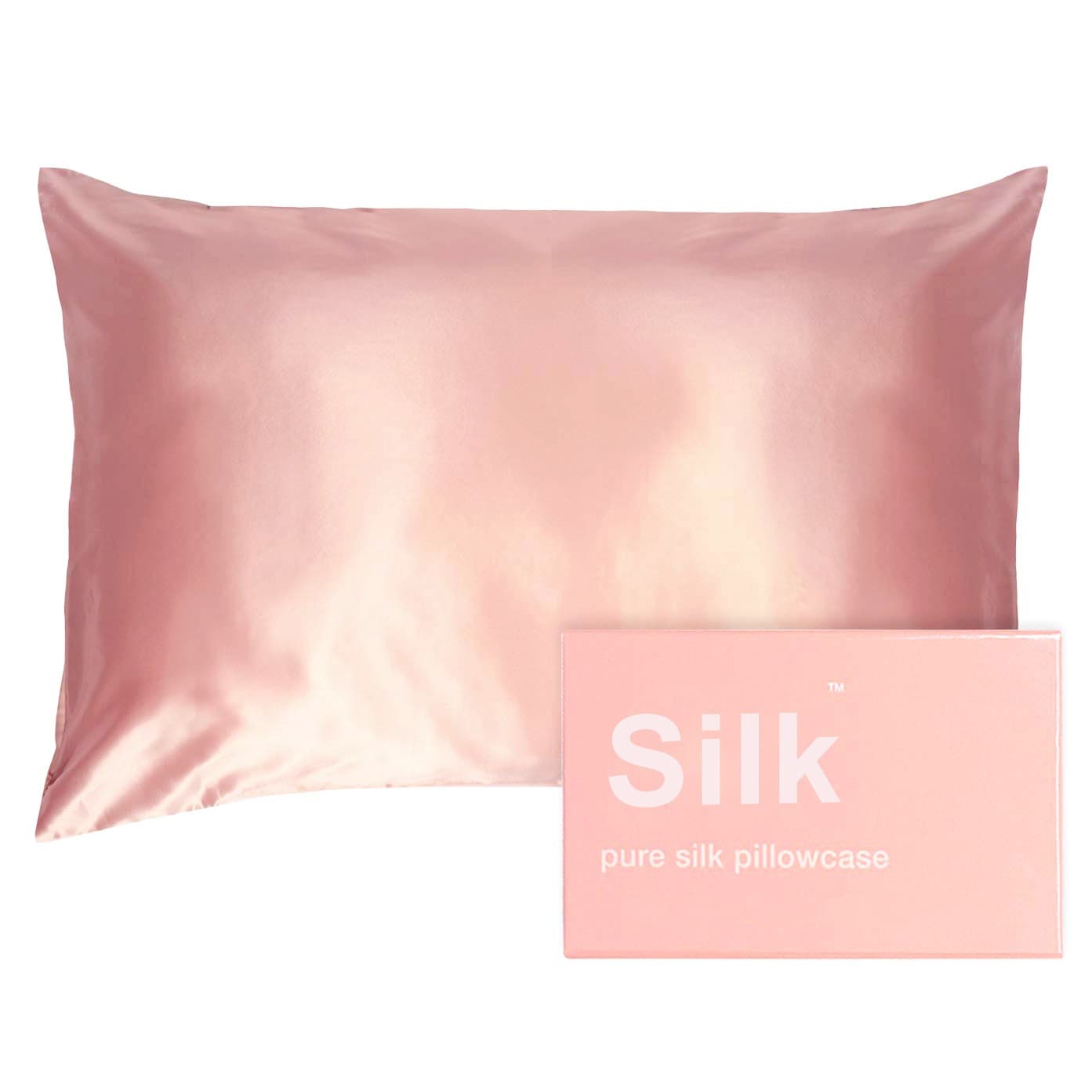 22 Momme Mulberry Silk Pillowcase, AB Side Single Pillowcase, Amazon Direct Supply Cross-Border Trade Silk Pillowcase