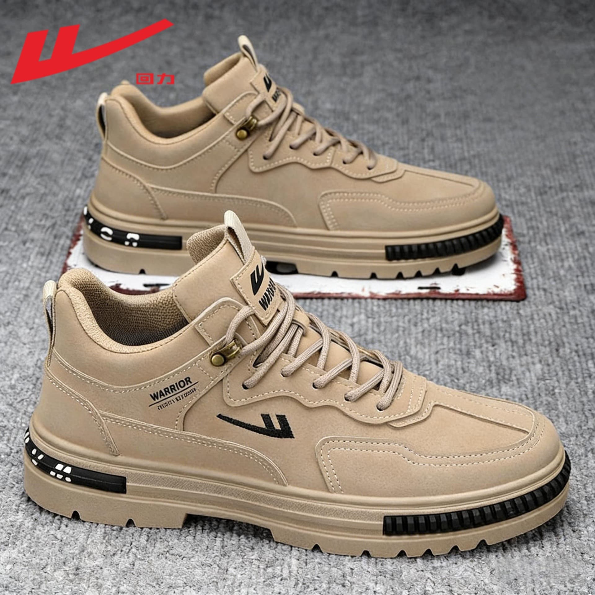[Exclusive for Bulk Buyers] Warrior Men's Shoes New Spring/Autumn Martin Boots Men's Outdoor Sports Casual Shoes