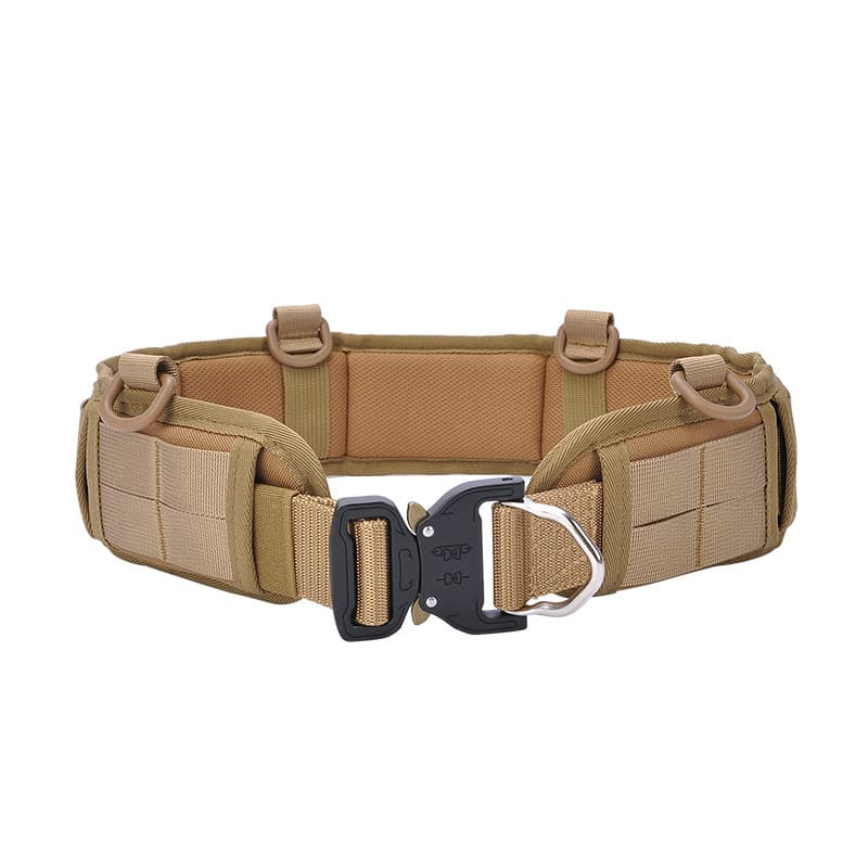 Outdoor Tactical Waist Belt MOLLE Military Fan Tactical Waist Seal Training Cycling Gear Cobra Waist Belt