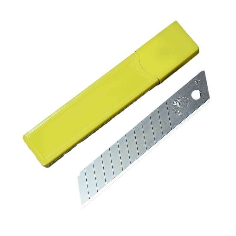 Factory Supply 18mm Large Utility Knife Blades Snap-off Blades 15-Section Cutter Blades Wallpaper Blades