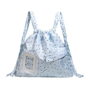 Export Hot Selling Single Shoulder Floral Drawstring Women's Cloth Bag, Cute Small Cloth Bag Drawstring Phone Bag Women's Bag Fashion Double Shoulder