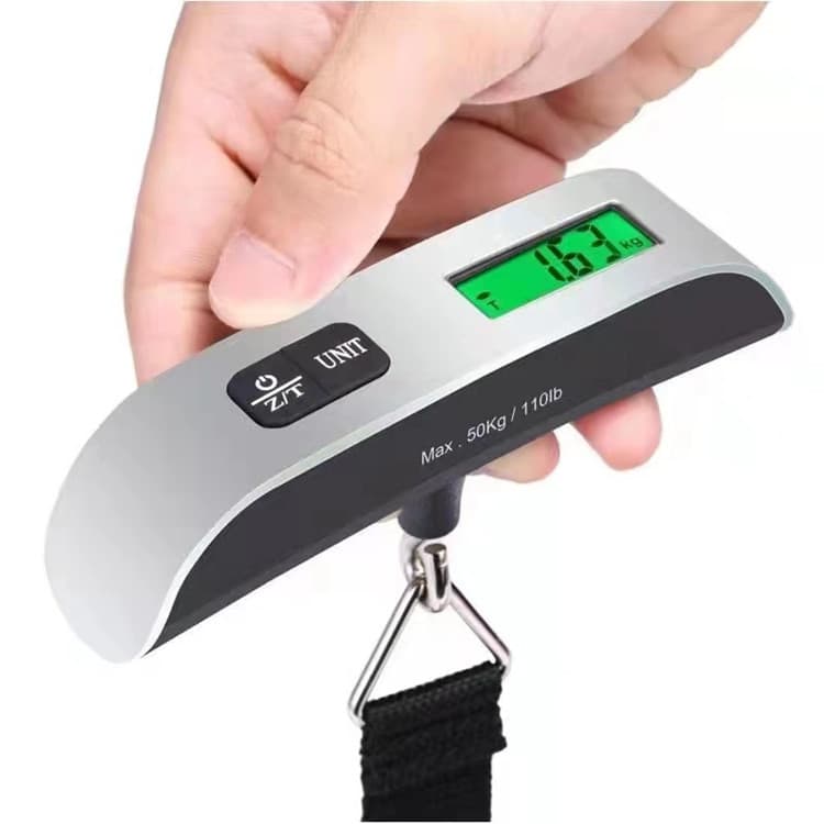 T-Shaped Electronic Scale, Portable Strap Luggage Scale, Handheld Travel Scale 50kg