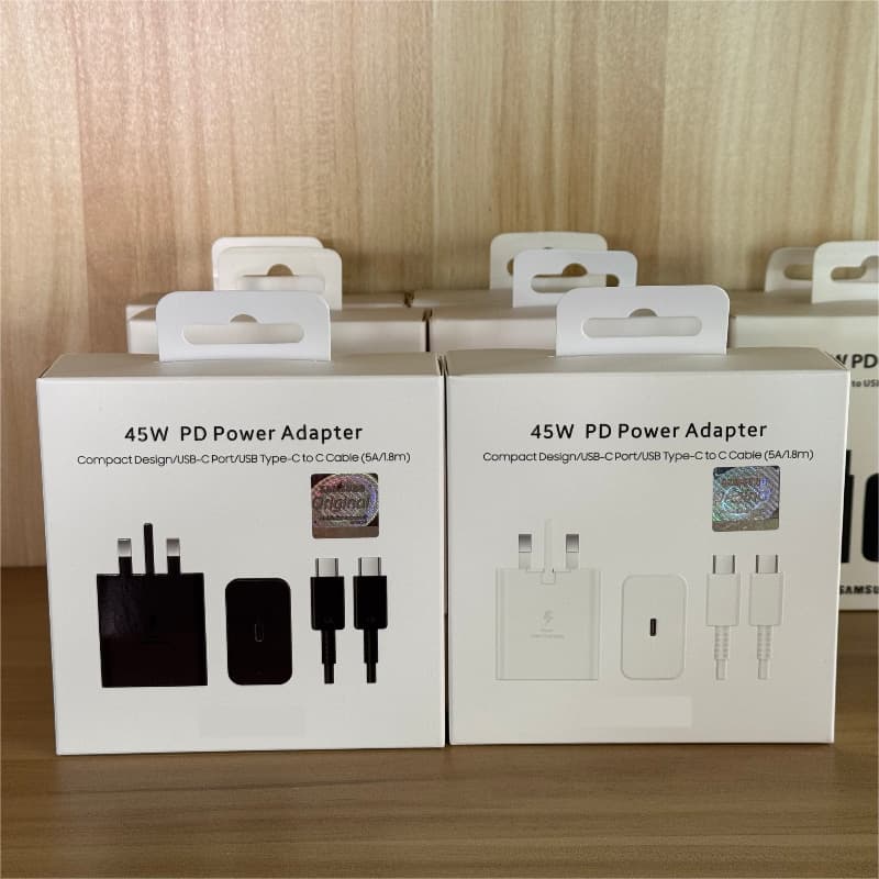 Suitable for Samsung TYPE-C interface charger set T4510 charging head 45W head usb-cPD fast charging