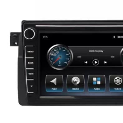 Suitable for 1998-2006 BMW E46 physical buttons and physical knobs central control intelligent navigation all-in-one machine