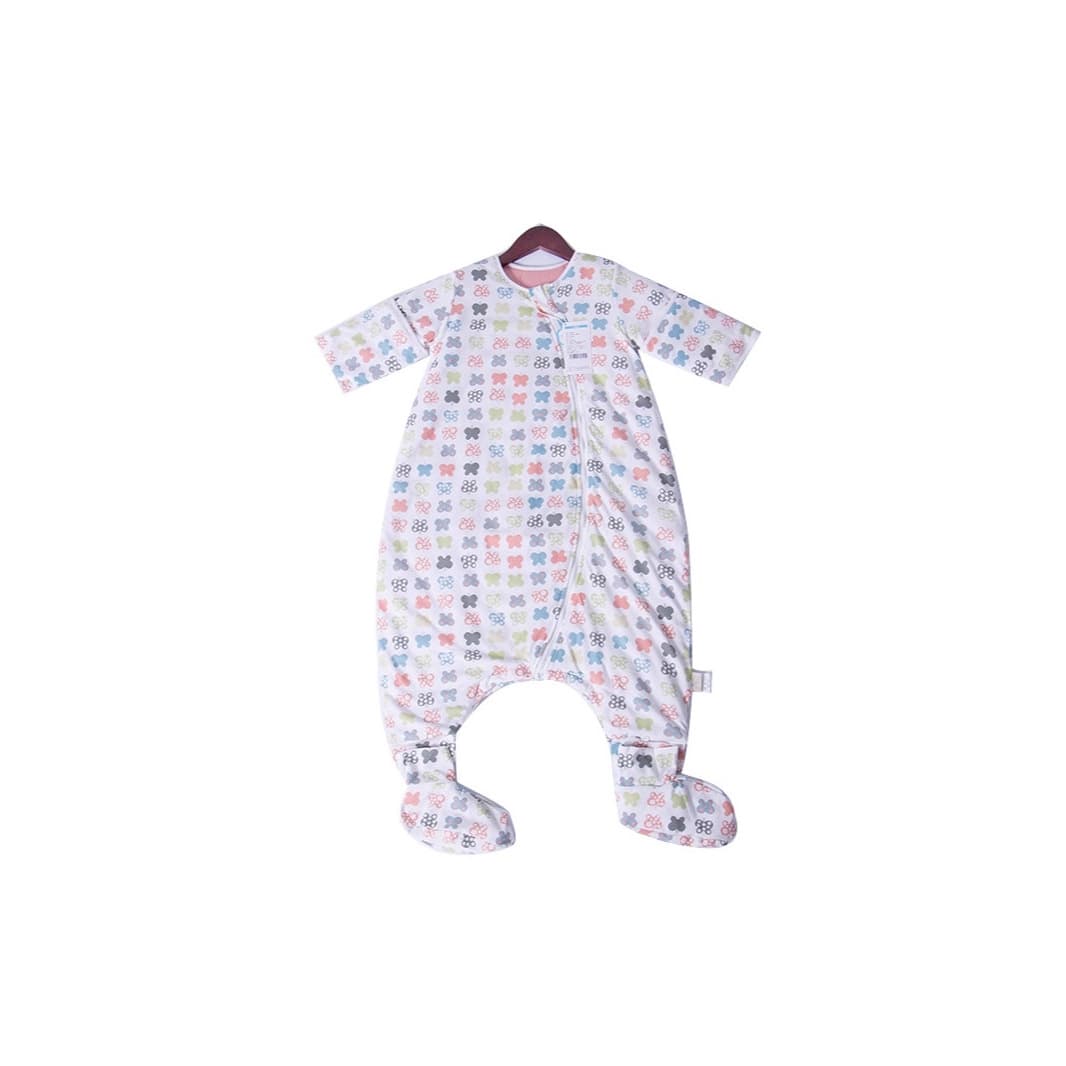 Baby Detachable Leg Sleeping Bag Cotton Infant Separate Leg Anti-Kick Blanket All-Season Thermal Toddler