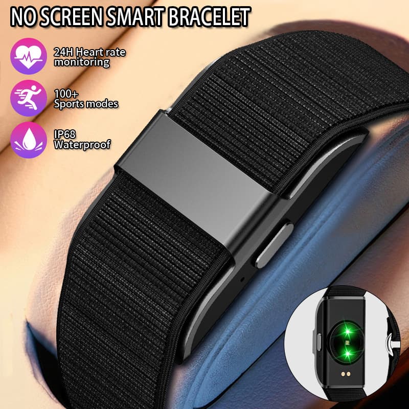 LIGE Smart Watch Smart Band Sports Band Heart Rate Cross-Border New Sleep Heart Rate Waterproof Watch Hot Sale