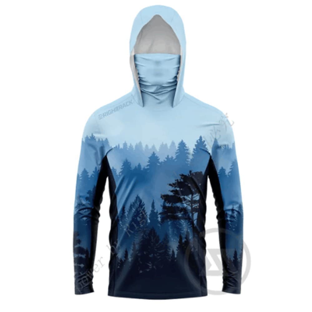 Cross-Border Outdoor Fishing Sun Protection Jacket, Anti-UV, Breathable, Lightweight Skin Jacket, Sun Protection Clothing