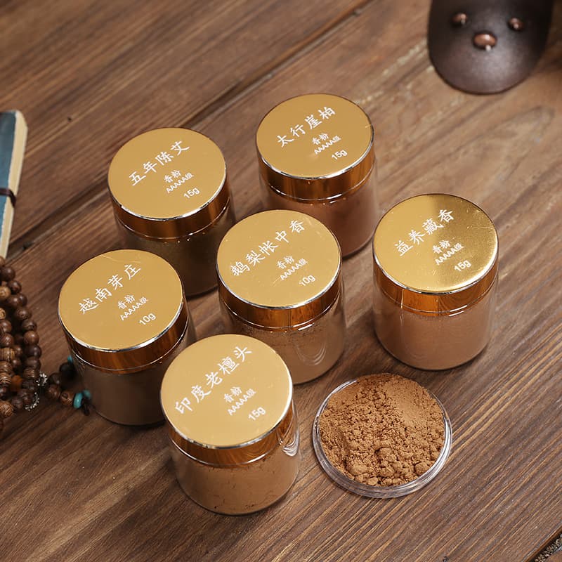 【Nha Trang Incense Powder】Vietnamese Agarwood Incense Powder, Loose Incense Powder, Agarwood Crushed Material, Incense Making Raw Material, Incense Companion