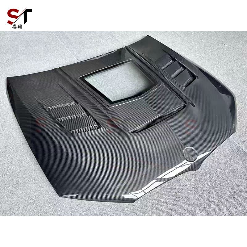 For BMW 5 Series G30 G38 M5 F90 Carbon Fiber Hood Dry Carbon Engine Hood Front Hood Cover Body Kit