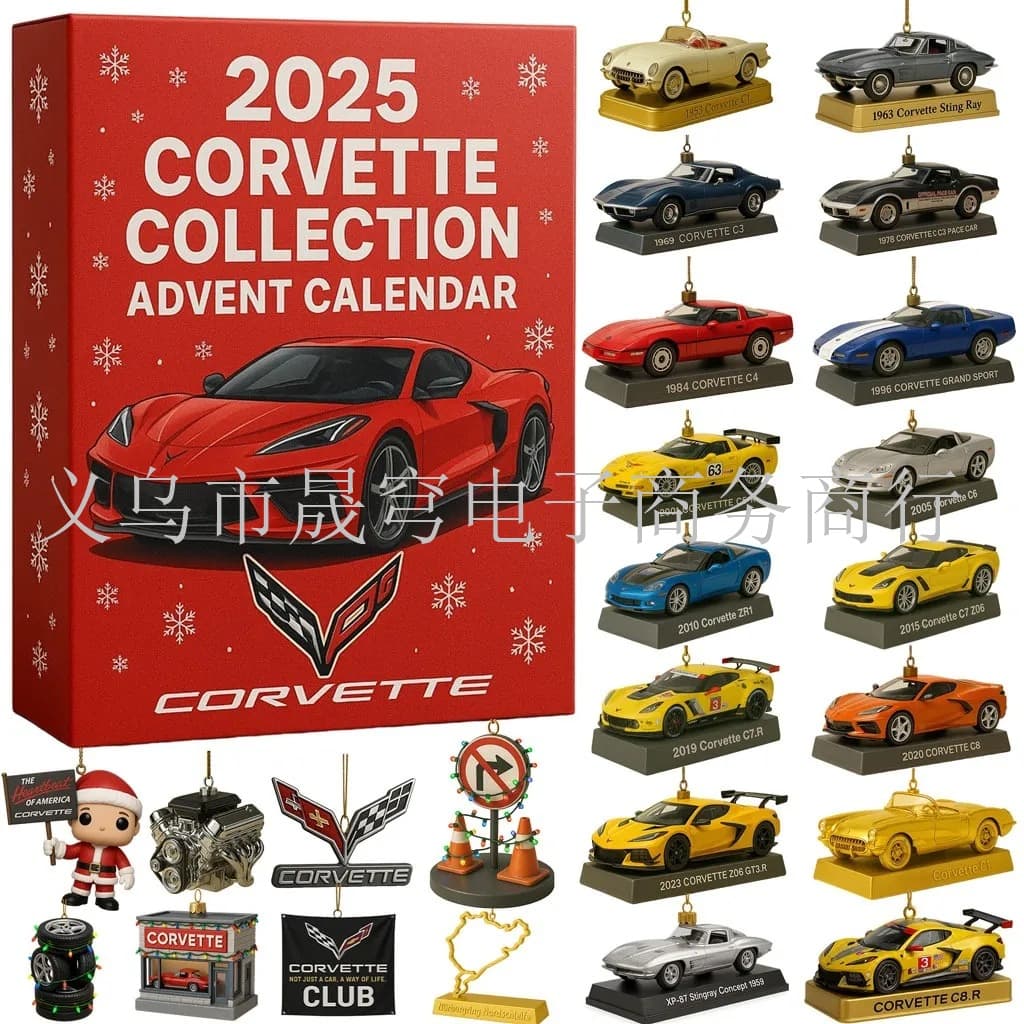 Car Collect Advent Calendar 2025 Corvette Car Collection Advent Calendar