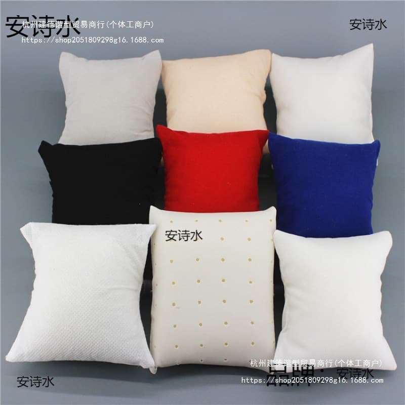 Watch Pillow Jewelry Storage Box Tray Display Stand Photography Pillow Jewelry Organizer