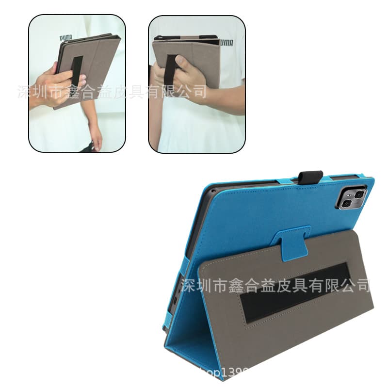 Compatible TECNO Tablet MEGAPAD SE Protective Leather Case 11-Inch Shockproof Two-Fold Cover