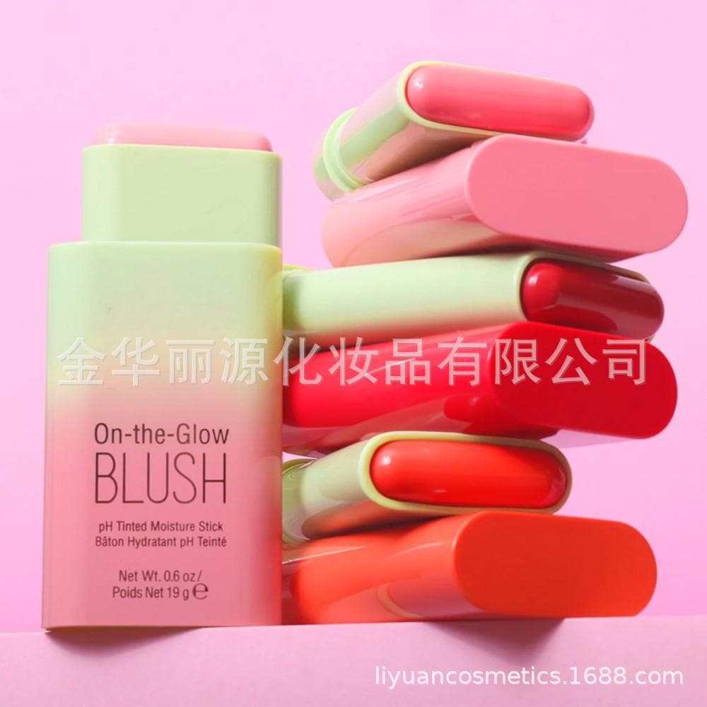 Cross-border pixii Vitamin Blush Cream On-the-Glow Blush Water Glow Lip & Cheek Blush Stick Rouge