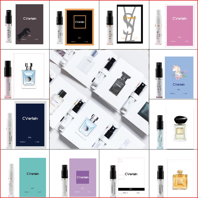 CVerlan Card Perfume 3ml Long-Lasting Light Fragrance Floral Fruity Scent for Men and Women Q-Style Designer Alternative