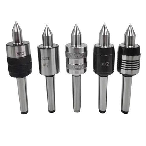 Manufacturer produces anti-vibration live centers MT1/2/3/4/5, standard extended double taper, quenched