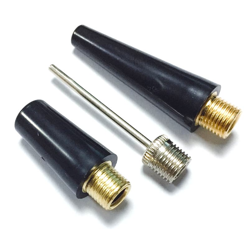 Metal Nozzle 3-Piece Set, Car Inflator Pump Nozzle Accessories, Plastic Nozzle, Iron Needle, Ball Needle