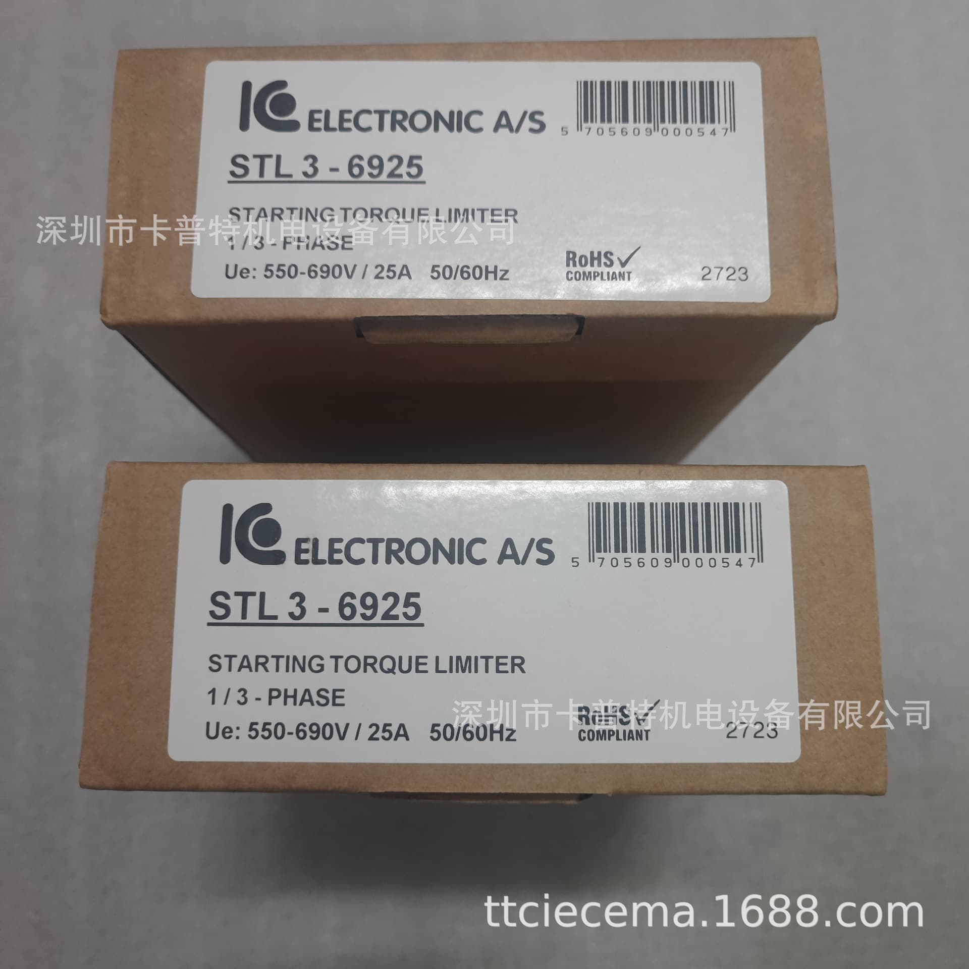 IC ELECTRONIC soft starter eltwin Denmark imported STL 3-6925 in stock
