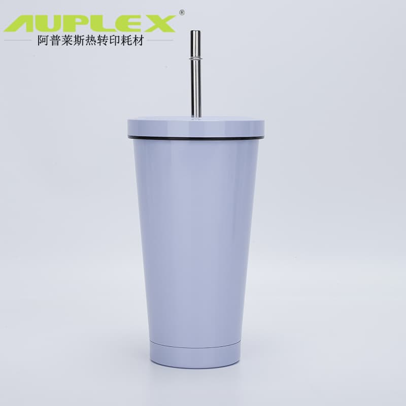 New Stainless Steel Straw Cup Double Wall Stainless Steel Cups Outdoor Cold Cup