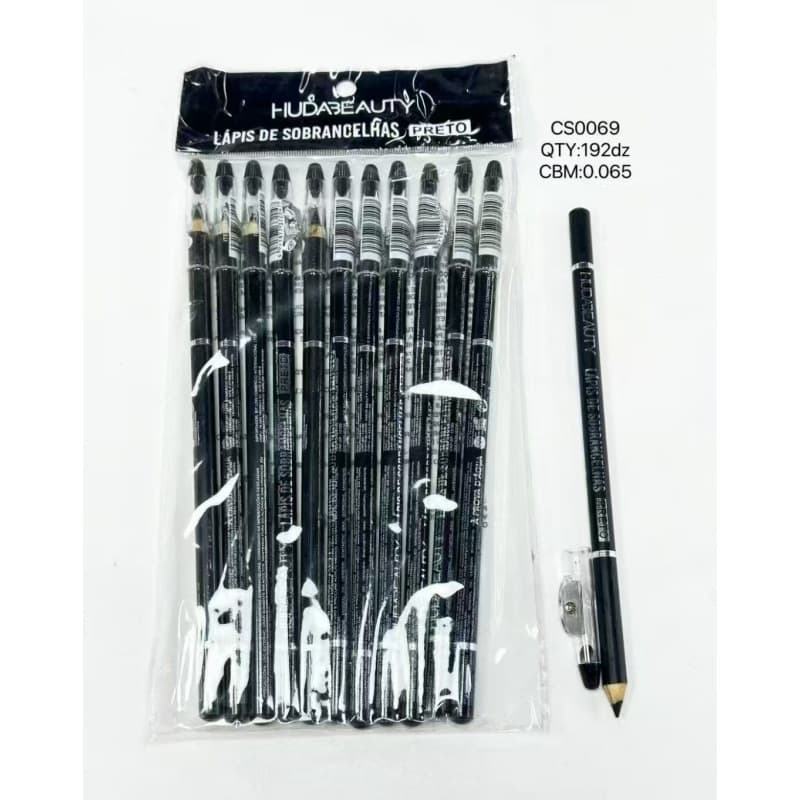 Huda Beauty Lazy Commute Essential Eyebrow Pencil One-Stroke Natural Misty Finish