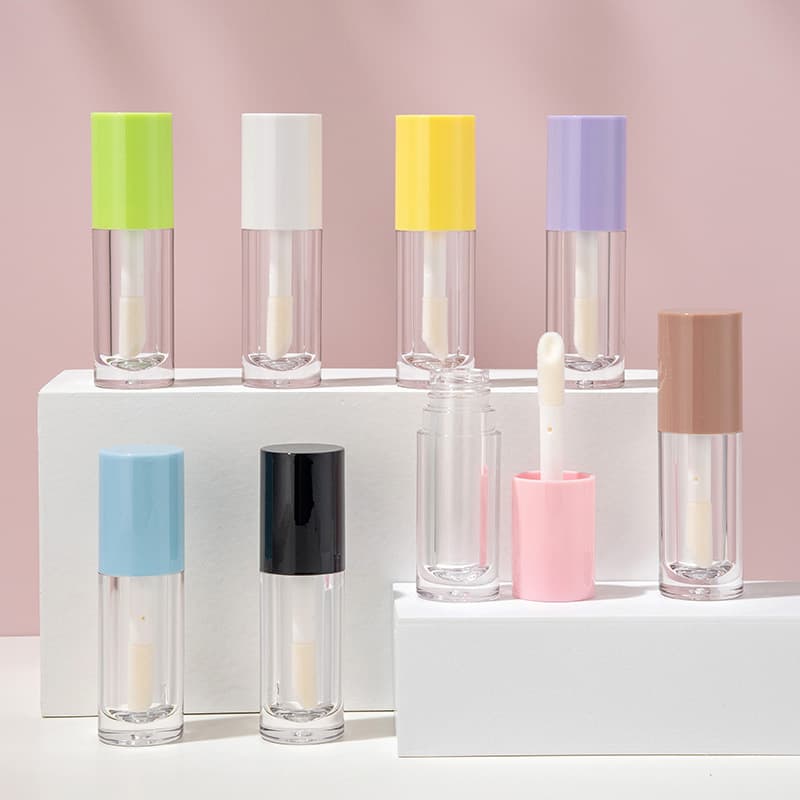 Wholesale Large Brush Head Lip Gloss Tube Mascara Tube Eyeliner Tube Lip Mud Packaging Material Cosmetic Refill Bottle Large Capacity