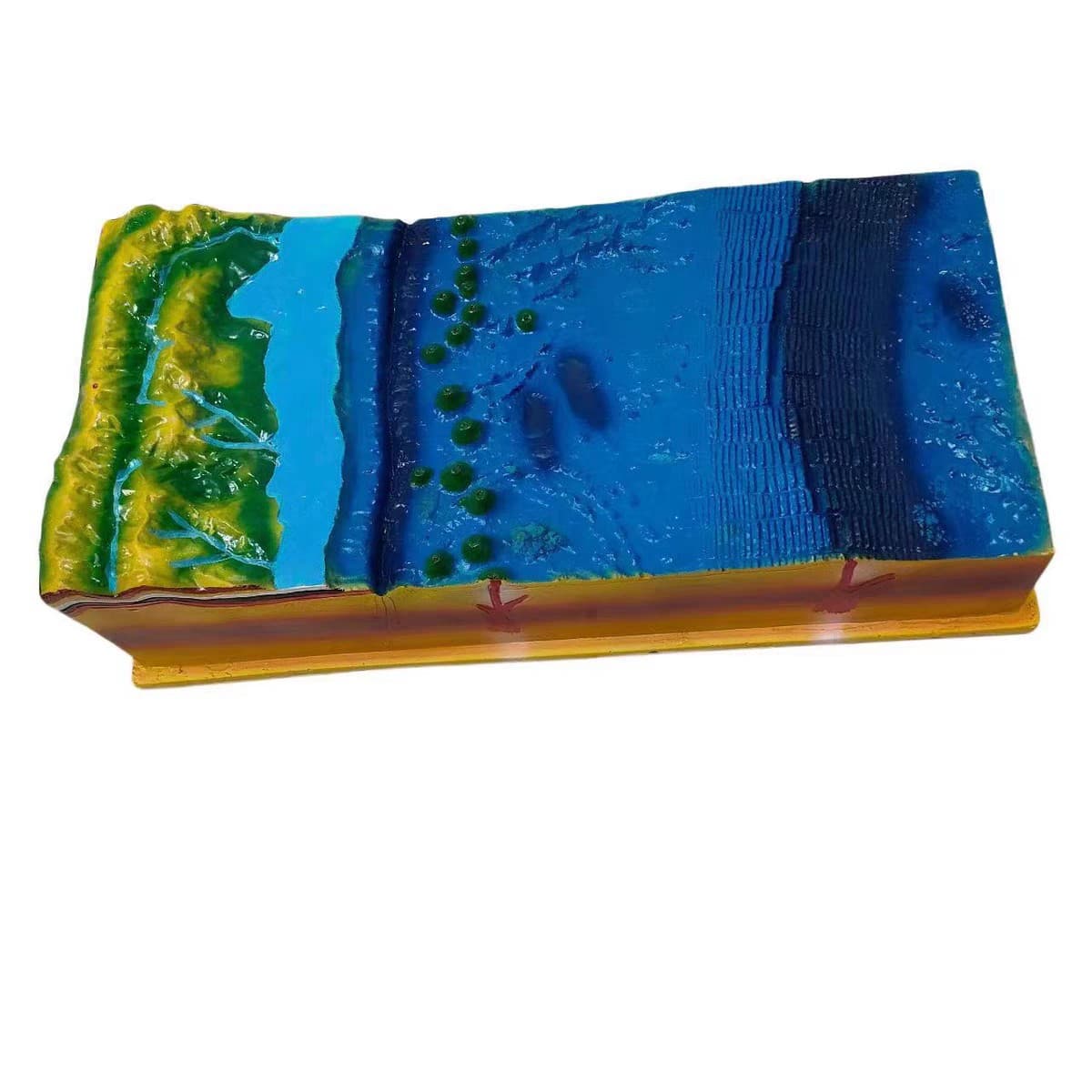 Underwater World Model - Seabed Topography Model for Secondary School Geography and Geomorphology Studies