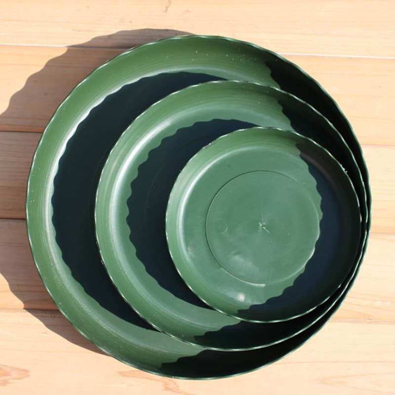 Universal factory straight delivery gallon pot tray flower pot tray thickened flower pot lace tray round flower pot water tray