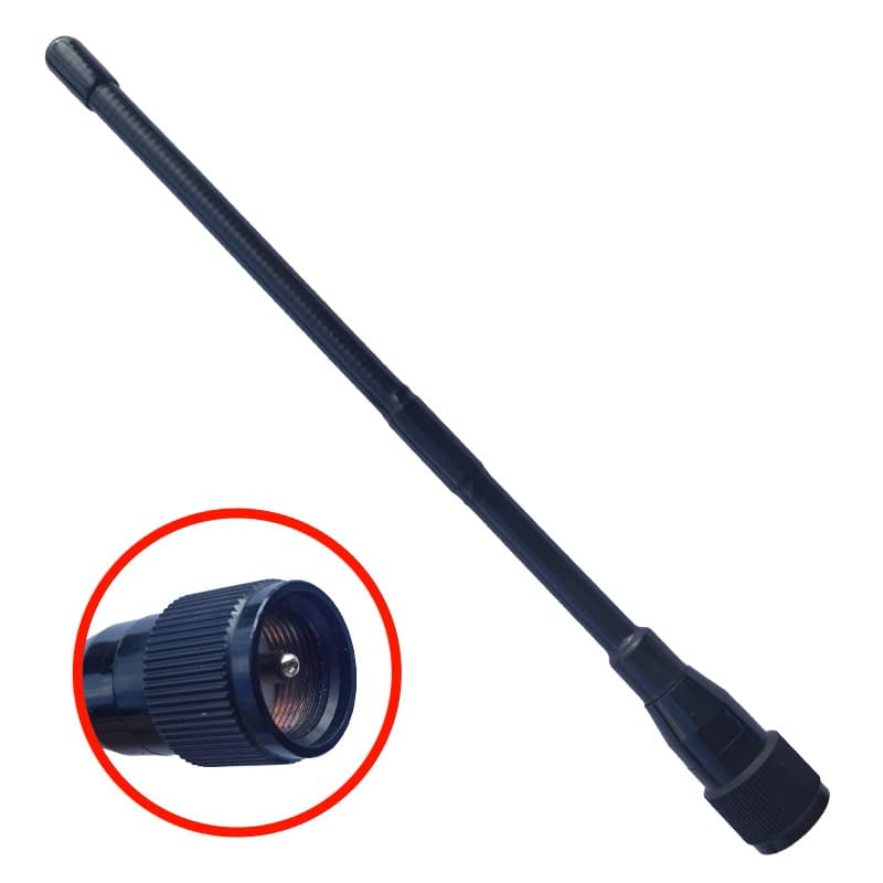 CB Radio Shortwave Mobile Antenna Base Station Antenna 27-39MHz Fishing Boat Ship Rod Antenna PL259 Adapter