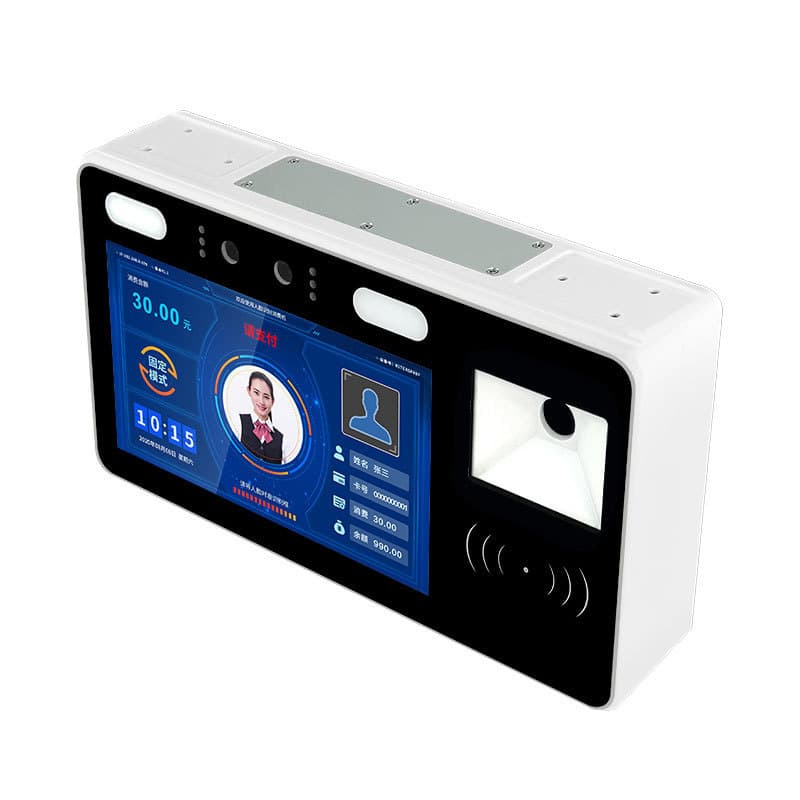 Facial recognition payment machines in school cafeterias, card readers, cloud platform, campus card ordering system