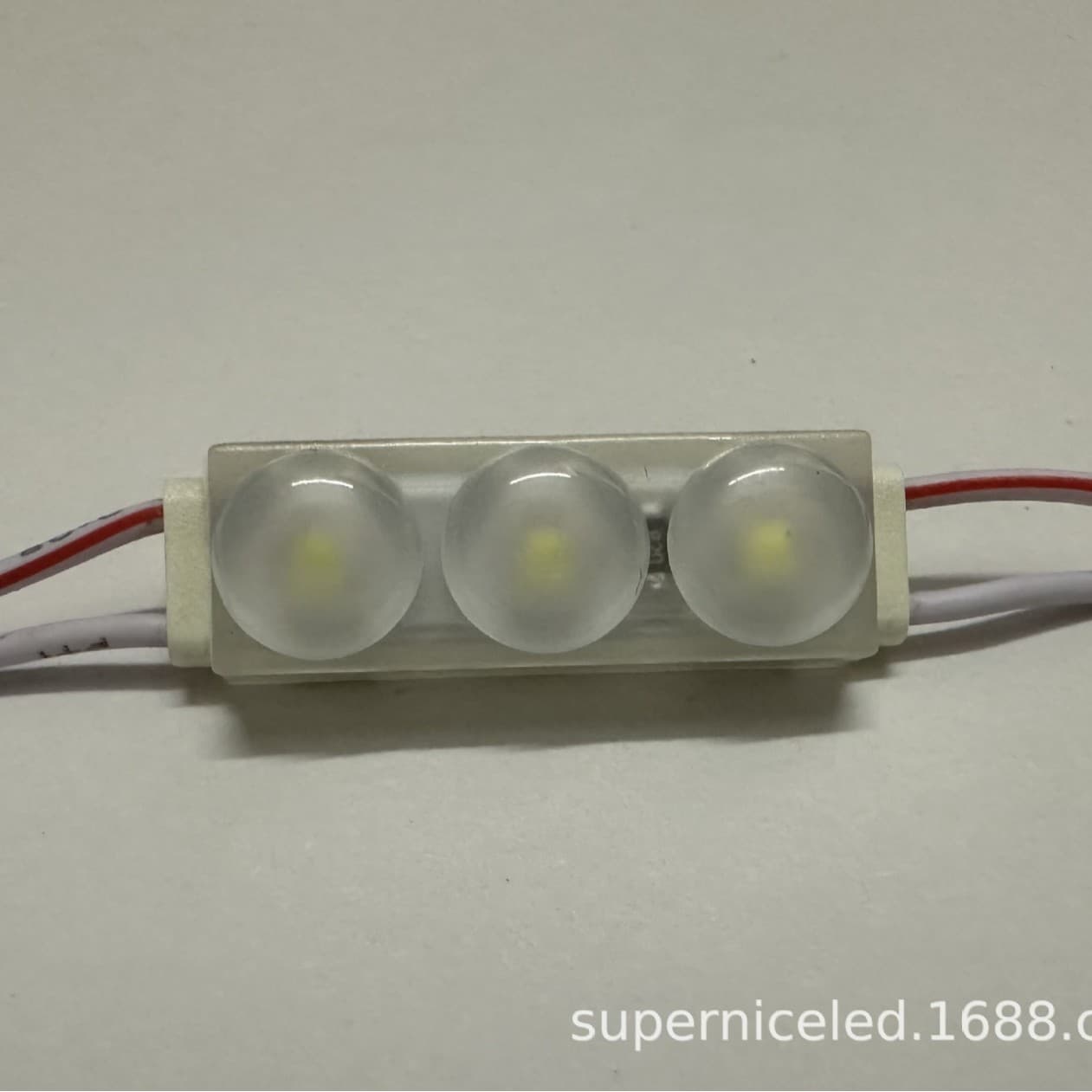 Mini Module MINI 0.72W DC12V Small 3 Lamp Injection Molding Module Suitable for Mini Word Advertising Word Advertising