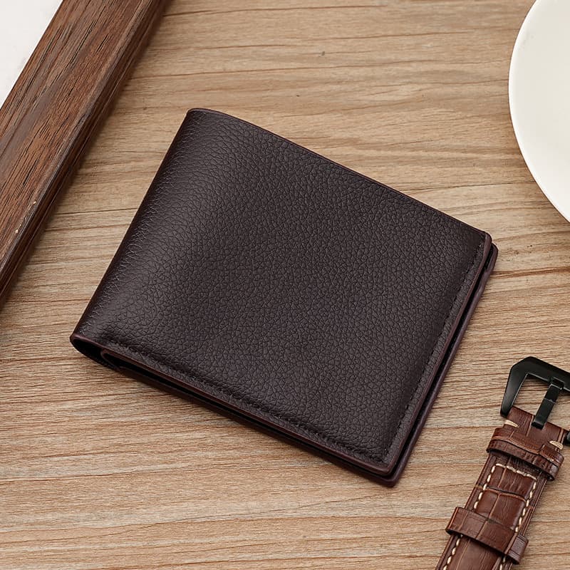 New Hot Selling Men's Wallet Casual Bifold Short Horizontal Wallet