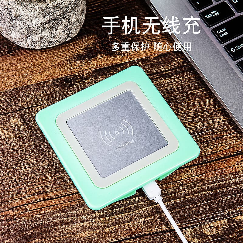 Cross-border wireless charger compatible with iPhone 15 Pro Max for fast wireless charging