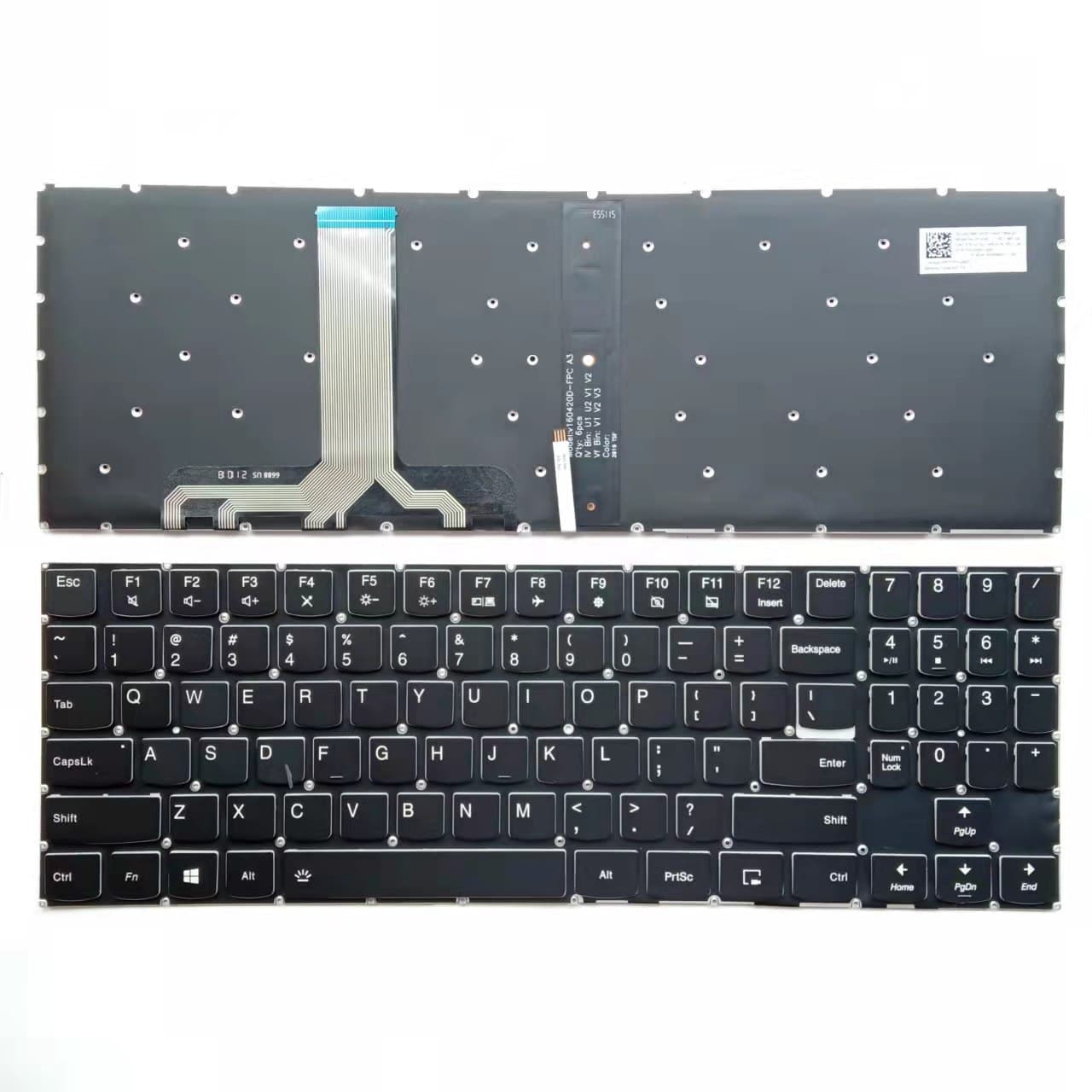 Compatible with Lenovo Legion Y530, Y540, Y7000 brand new keyboard.