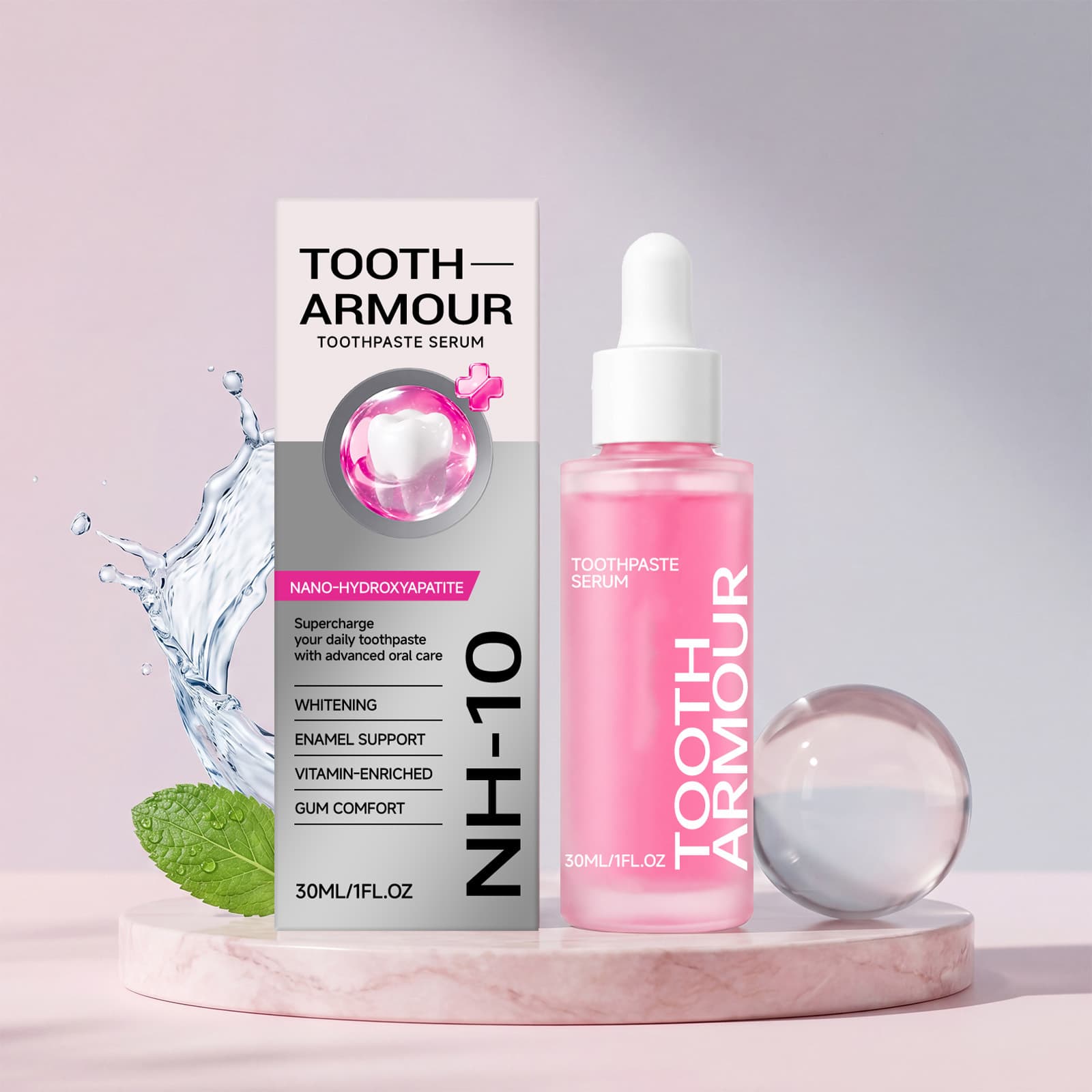 Niacinamide Dental Care Essence Daily gentle and refreshing care for bright and smooth teeth
