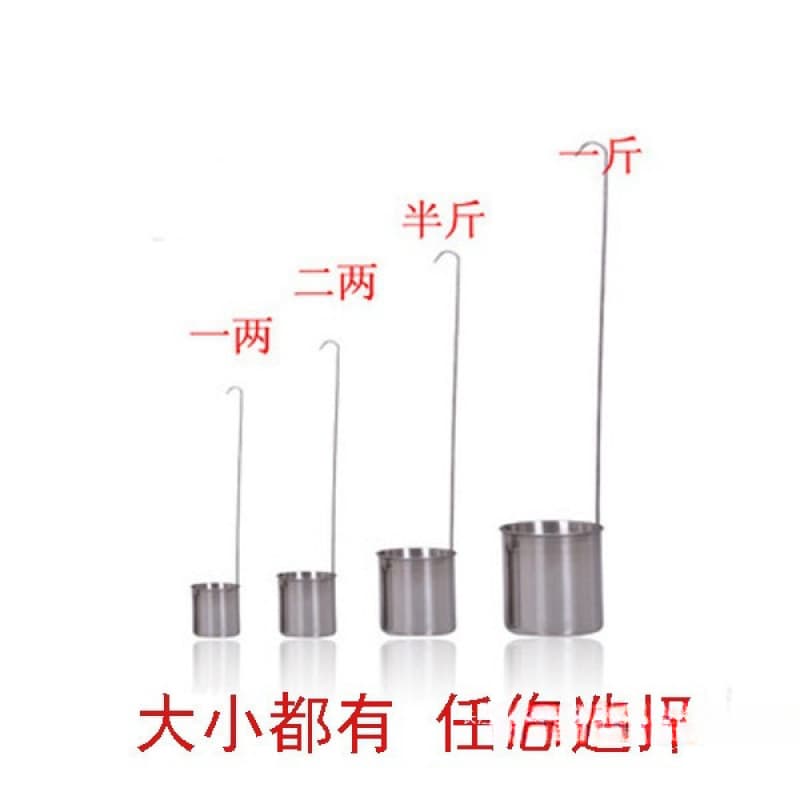 Thickened 316 Stainless Steel Wine Dipper, Wine Ladle with Funnel, Oil Scoop, Long Handle Household Wine Spoon