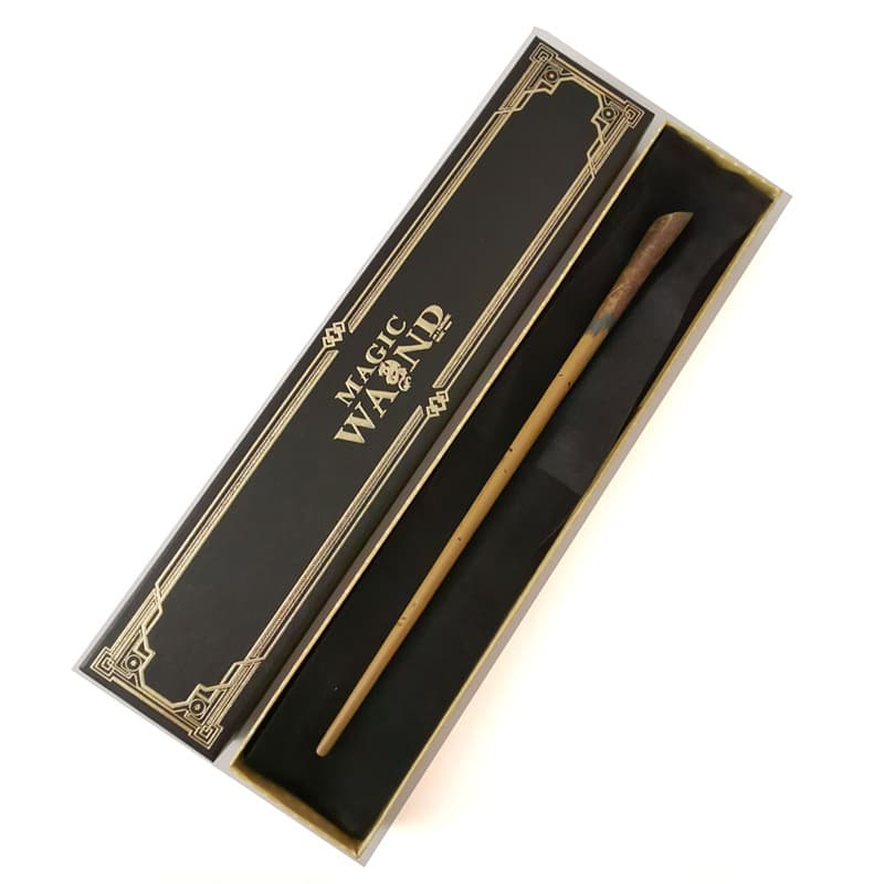 Drop Shipping Ribbon Gift Box Metal Core Magic Wand Christmas Creative Gift Hermione Harry Potter Wand
