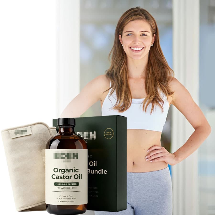 Cross-border Castor Oil Pure Essential Oil Full Body Massage Oil